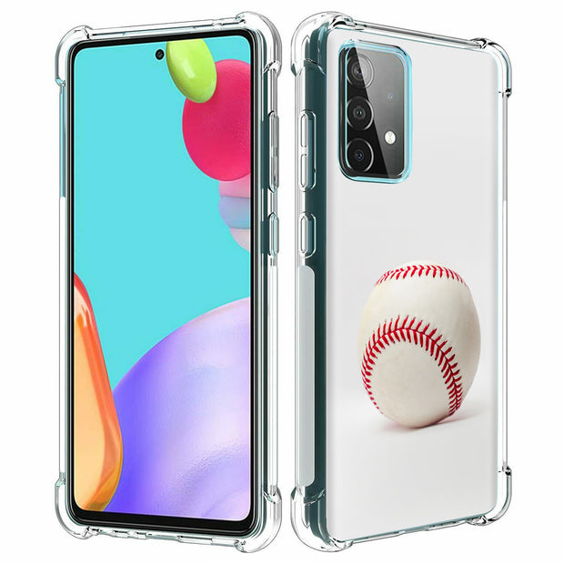 Baseball Sport Print Slim Cover For Samsung Galaxy A (A42, A35, A25, A15, A11, A03S), Print in USA