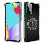 Bitcoin Crypto1 Print Slim Cover For Samsung Galaxy A (A42, A35, A25, A15, A11, A03S), Print in USA