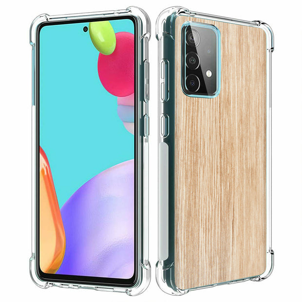 Wood 10 Print Slim Cover For Samsung Galaxy A (A42, A35, A25, A15, A11, A03S), Print in USA