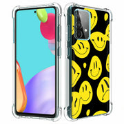 Smiley Face Print Slim Cover For Samsung Galaxy A (A42, A35, A25, A15, A11, A03S), Print in USA