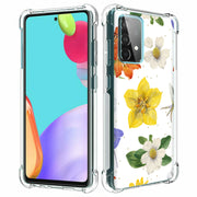 Flower Design 2 Print Slim Cover For Samsung Galaxy A (A42, A35, A25, A15, A11, A03S), Print in USA