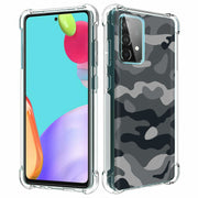 Winter Camo Print Slim Cover For Samsung Galaxy A (A42, A35, A25, A15, A11, A03S), Print in USA