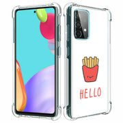 Hello Fries Print Slim Cover For Samsung Galaxy A (A42, A35, A25, A15, A11, A03S), Print in USA