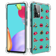 Skate Lips Print Slim Cover For Samsung Galaxy A (A42, A35, A25, A15, A11, A03S), Print in USA