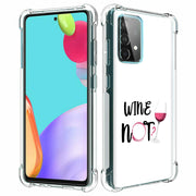 Wine Not Print Slim Cover For Samsung Galaxy A (A42, A35, A25, A15, A11, A03S), Print in USA