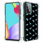 Dinosaurs Shape Print Slim Cover For Samsung Galaxy A (A42, A35, A25, A15, A11, A03S), Print in USA