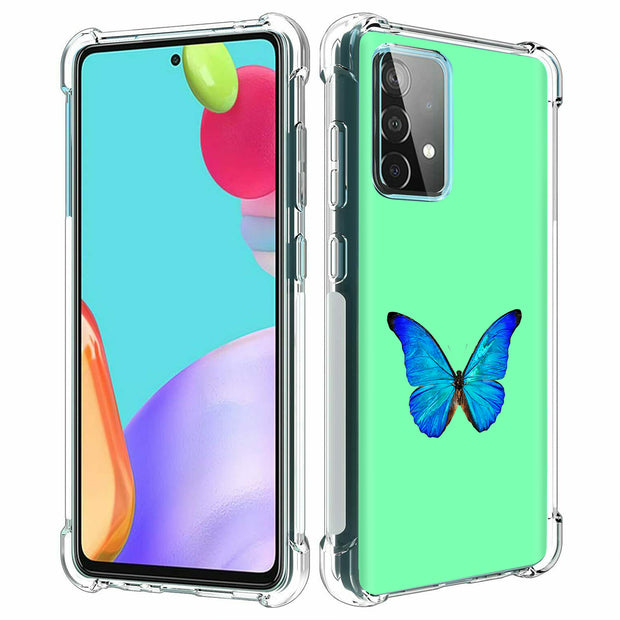 Butterfly Photo Print Slim Cover For Samsung Galaxy A (A42, A35, A25, A15, A11, A03S), Print in USA