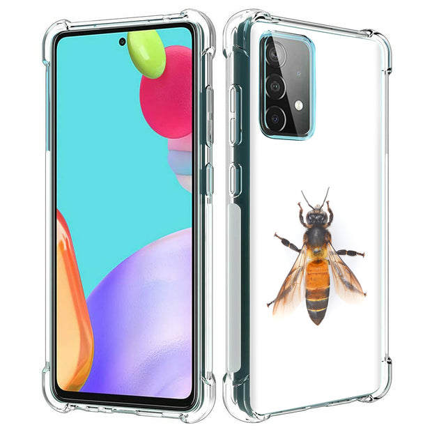 Bee Photo Print Slim Cover For Samsung Galaxy A (A42, A35, A25, A15, A11, A03S), Print in USA