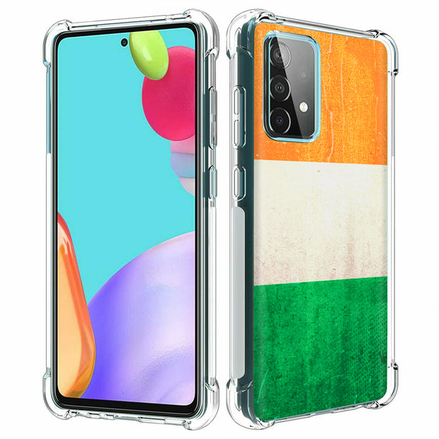 Ireland Flag  Print Slim Cover For Samsung Galaxy A (A42, A35, A25, A15, A11, A03S), Print in USA