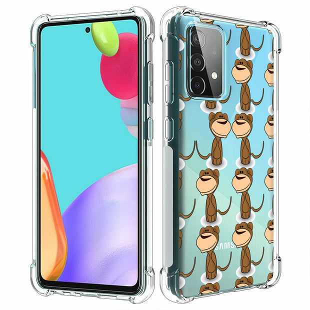 Monkey 1 Zodiac Print Slim Cover For Samsung Galaxy A (A42, A35, A25, A15, A11, A03S), Print in USA