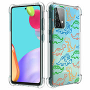 Dinosaur Cute 3 Print Slim Cover For Samsung Galaxy A (A42, A35, A25, A15, A11, A03S), Print in USA