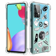 Ghost Collage Print Slim Cover For Samsung Galaxy A (A42, A35, A25, A15, A11, A03S), Print in USA