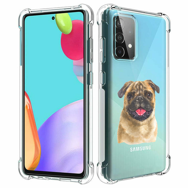 Dog Painting j Print Slim Cover For Samsung Galaxy A (A42, A35, A25, A15, A11, A03S), Print in USA