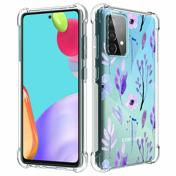 Flower 5 Print Slim Cover For Samsung Galaxy A (A42, A35, A25, A15, A11, A03S), Print in USA