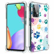 Paw Color 2 Print Slim Cover For Samsung Galaxy A (A42, A35, A25, A15, A11, A03S), Print in USA