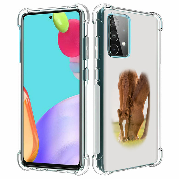 Horse Mane 2 Print Slim Cover For Samsung Galaxy A (A42, A35, A25, A15, A11, A03S), Print in USA