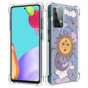 Sun Moon Stars Print Slim Cover For Samsung Galaxy A (A42, A35, A25, A15, A11, A03S), Print in USA