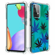 Marijuana Blue Print Slim Cover For Samsung Galaxy A (A42, A35, A25, A15, A11, A03S), Print in USA