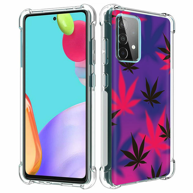 Marijuana 1 Print Slim Cover For Samsung Galaxy A (A42, A35, A25, A15, A11, A03S), Print in USA