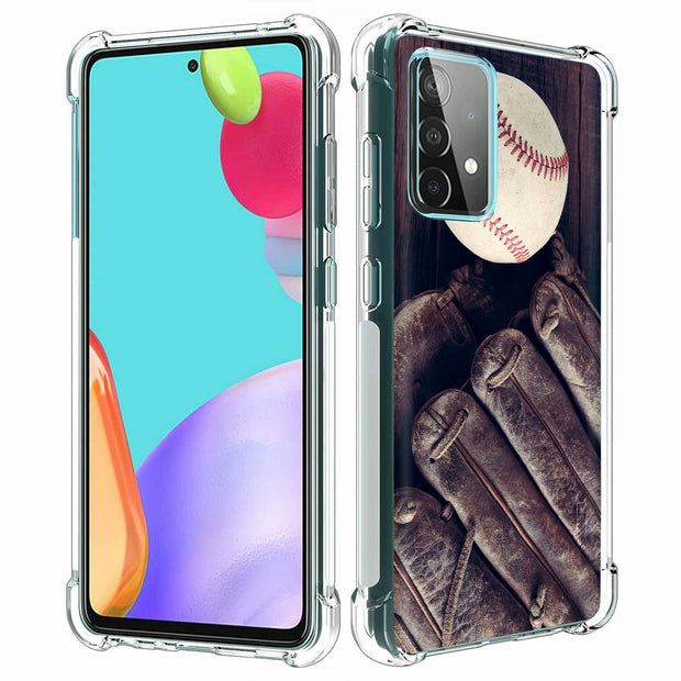 Baseball 5 Print Slim Cover For Samsung Galaxy A (A42, A35, A25, A15, A11, A03S), Print in USA