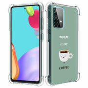 Where My Coffee Print Slim Cover For Samsung Galaxy A (A42, A35, A25, A15, A11, A03S), Print in USA