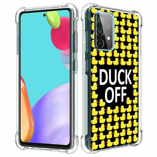 Duck OFF Print Slim Cover For Samsung Galaxy A (A42, A35, A25, A15, A11, A03S), Print in USA