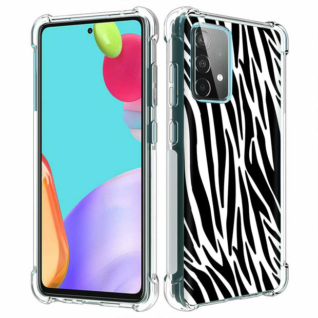 Zebra 2 Print Slim Cover For Samsung Galaxy A (A42, A35, A25, A15, A11, A03S), Print in USA