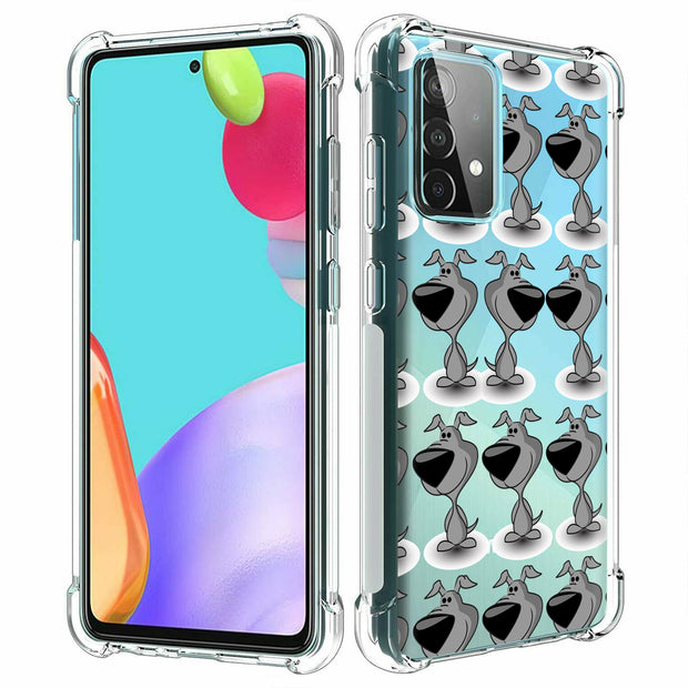 Dog Zodiac Print Slim Cover For Samsung Galaxy A (A42, A35, A25, A15, A11, A03S), Print in USA