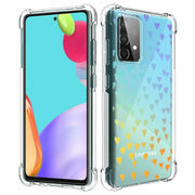 Gradient Hearts Print Slim Cover For Samsung Galaxy A (A42, A35, A25, A15, A11, A03S), Print in USA