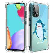 Cute Baby Shark Print Slim Cover For Samsung Galaxy A (A42, A35, A25, A15, A11, A03S), Print in USA