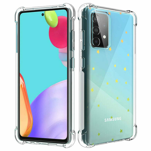 Star RainBow Print Slim Cover For Samsung Galaxy A (A42, A35, A25, A15, A11, A03S), Print in USA