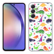 Dinosaur 7 Print Slim Cover For Samsung Galaxy A (A42, A35, A25, A15, A11, A03S), Print in USA