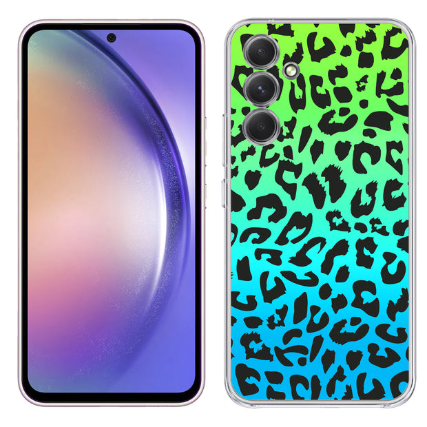 Cool Leopard Print Slim Cover For Samsung Galaxy A (A42, A35, A25, A15, A11, A03S), Print in USA