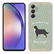 Bernese Dog Print Slim Cover For Samsung Galaxy A (A42, A35, A25, A15, A11, A03S), Print in USA