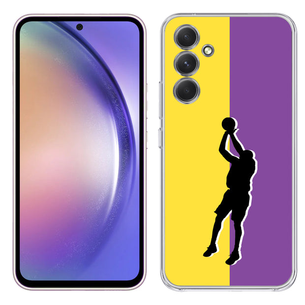 Kobe Basketball Print Slim Cover For Samsung Galaxy A (A42, A35, A25, A15, A11, A03S), Print in USA