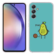 Funny Avocado 2 Print Slim Cover For Samsung Galaxy A (A42, A35, A25, A15, A11, A03S), Print in USA