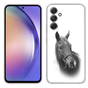 Animal Horse Print Slim Cover For Samsung Galaxy A (A42, A35, A25, A15, A11, A03S), Print in USA