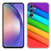 Rainbow Pride Print Slim Cover For Samsung Galaxy A (A42, A35, A25, A15, A11, A03S), Print in USA