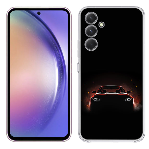 Luxury Car Print Slim Cover For Samsung Galaxy A (A42, A35, A25, A15, A11, A03S), Print in USA