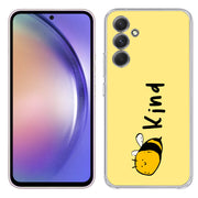 Bee Kind Print Slim Cover For Samsung Galaxy A (A42, A35, A25, A15, A11, A03S), Print in USA