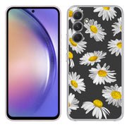 Daisy Floral Print Slim Cover For Samsung Galaxy A (A42, A35, A25, A15, A11, A03S), Print in USA