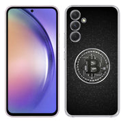 Bitcoin Crypto1 Print Slim Cover For Samsung Galaxy A (A42, A35, A25, A15, A11, A03S), Print in USA