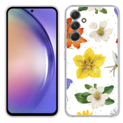 Flower Design 2 Print Slim Cover For Samsung Galaxy A (A42, A35, A25, A15, A11, A03S), Print in USA