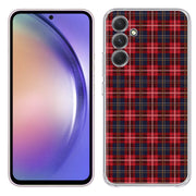 Classic Plaid 1 Print Slim Cover For Samsung Galaxy A (A42, A35, A25, A15, A11, A03S), Print in USA