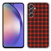 Classic Plaid 2 Print Slim Cover For Samsung Galaxy A (A42, A35, A25, A15, A11, A03S), Print in USA