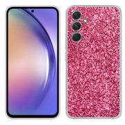 Pink Sparklings Print Slim Cover For Samsung Galaxy A (A42, A35, A25, A15, A11, A03S), Print in USA