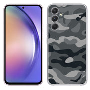 Winter Camo Print Slim Cover For Samsung Galaxy A (A42, A35, A25, A15, A11, A03S), Print in USA