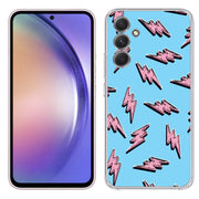 Lightning Shape Print Slim Cover For Samsung Galaxy A (A42, A35, A25, A15, A11, A03S), Print in USA