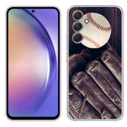 Baseball 5 Print Slim Cover For Samsung Galaxy A (A42, A35, A25, A15, A11, A03S), Print in USA