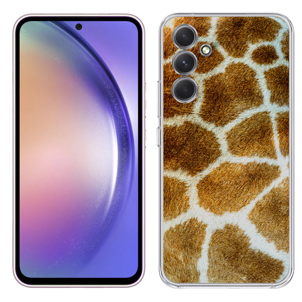 Giraffe Fur 1 Print Slim Cover For Samsung Galaxy A (A42, A35, A25, A15, A11, A03S), Print in USA